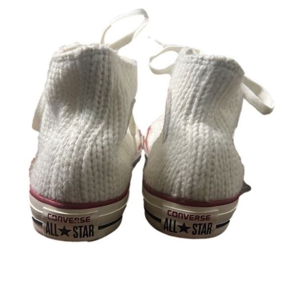 CHUCK TAYLOR ALL STARS CONVERSE HIGH KNIT SNEAKERS SIZE US 8 UK6 - Picture 2 of 5